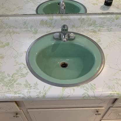 Countertop Resurfacing: before